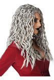 Gray Crinkle Dreads Wig California Costume 7021-204