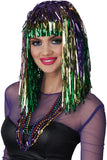 Mardi Gras Tinsel Wig California Costume  7022/001