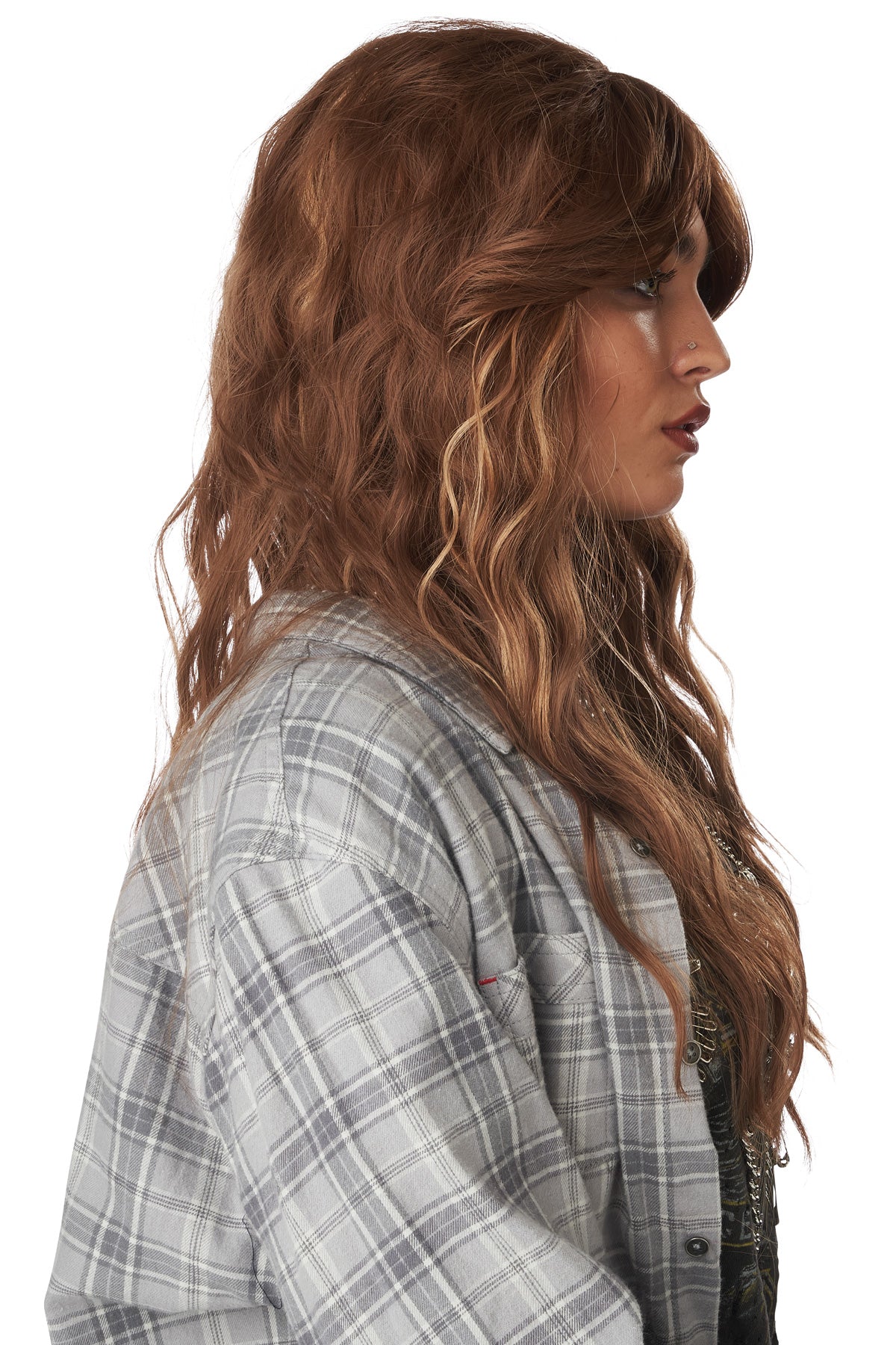 90'S Grunge Rocker Wig California Costume  7022/081