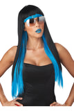 Swag Fabulous Two Toned Step Layered Glamorous Punk Rocker Daring Diva Wig California Costume  70690