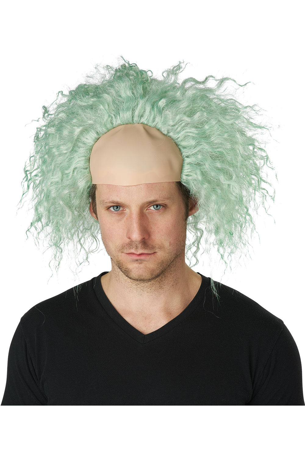 OBNOXIOUS GHOST BALD CAP WIG California Costume 70943