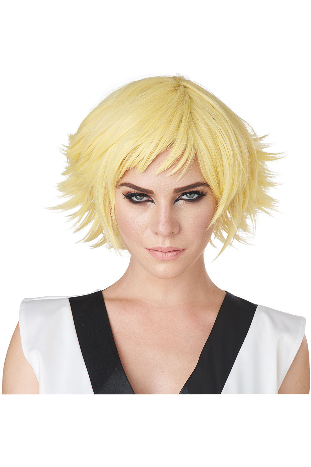 FEATHERED COSPLAY WIG California Costume 70956