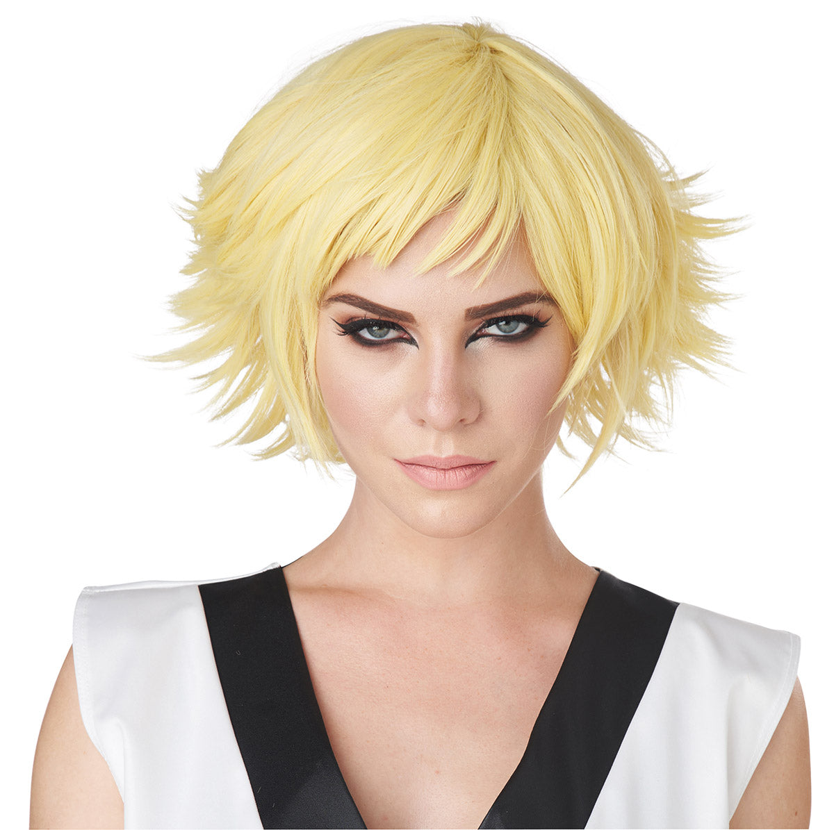 FEATHERED COSPLAY WIG California Costume 70956