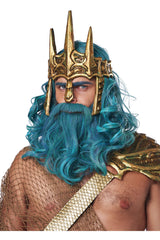 Ocean King Wig And Beard Set California Costume 7120/113