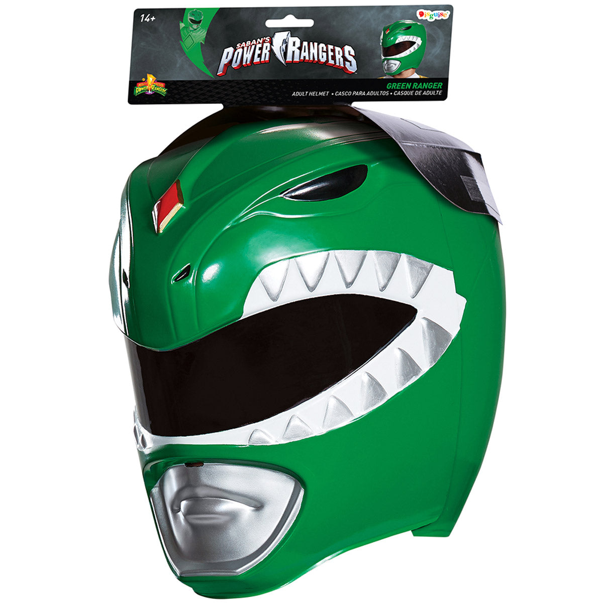 GREEN RANGER ADULT HELMET Disguise 79727