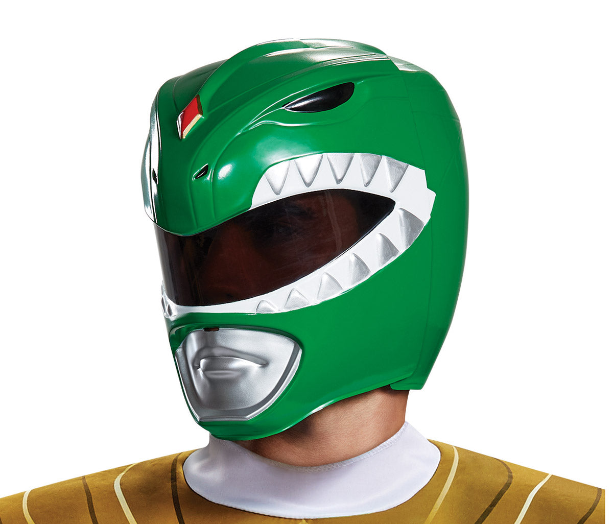 GREEN RANGER ADULT HELMET Disguise 79727