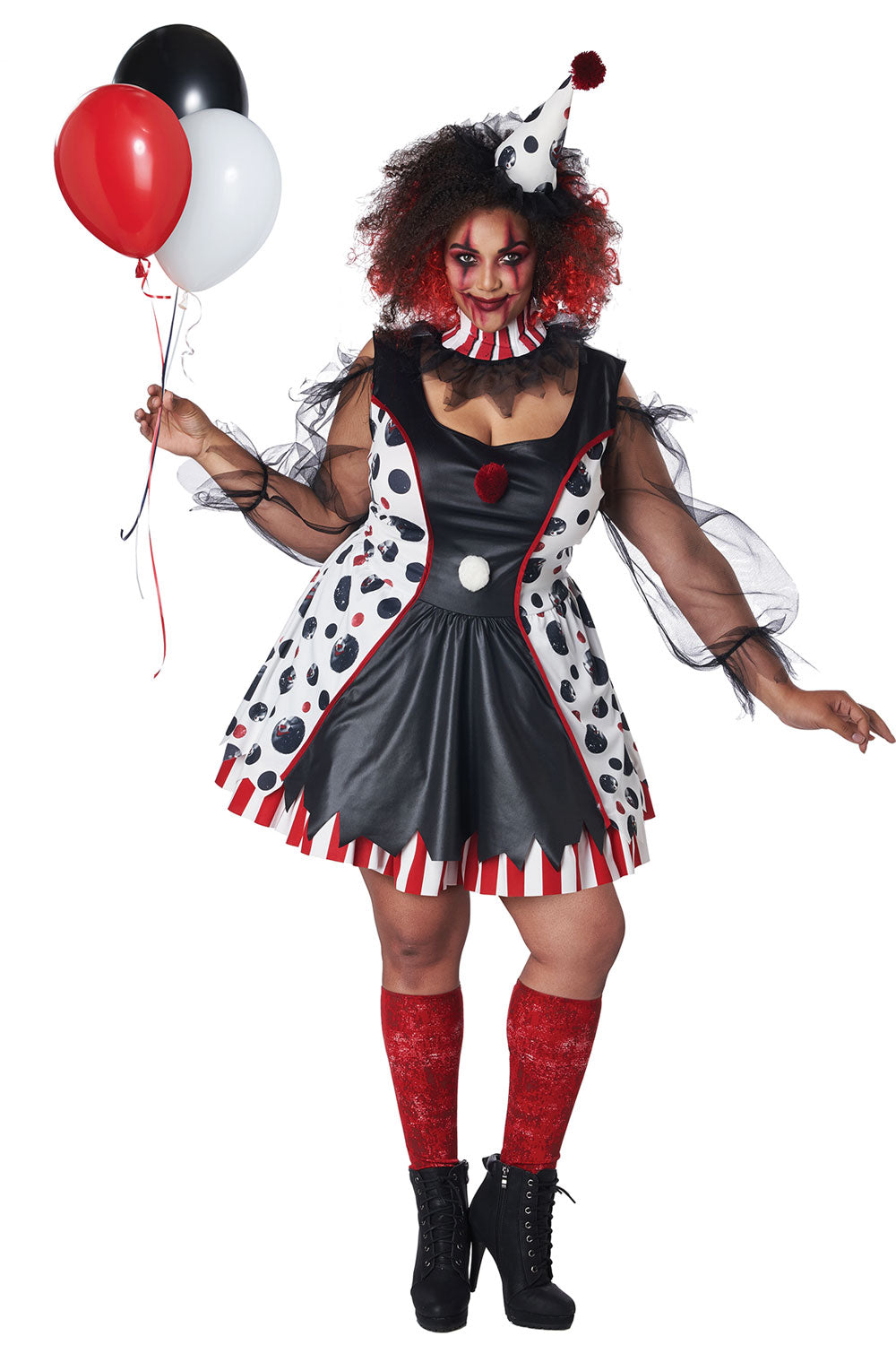 Twisted Clown / Plus California Costume 8021-232
