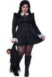 Gothic Mini Dress/Plus California Costume  8022/091