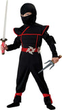 Stealthy Ninja Karate Halloween Costume Mortal Kombat Jumpsuit California Costume 00121