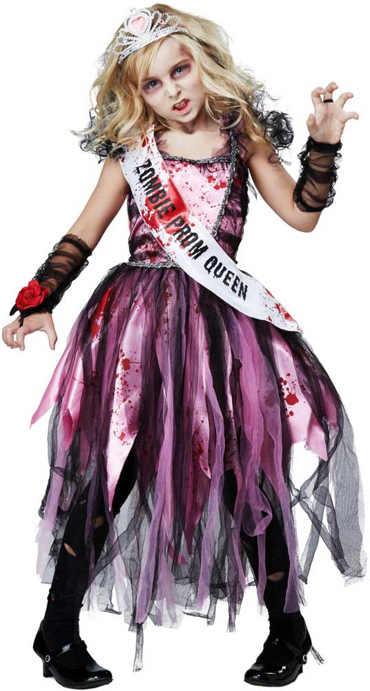 ZOMBIE PROM QUEEN / CHILD California Costume 00529