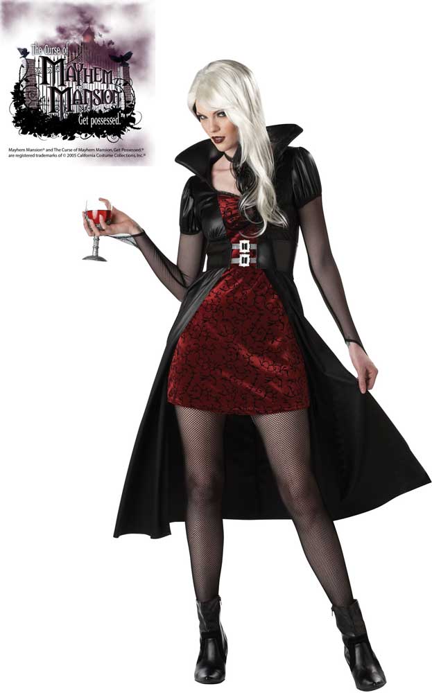 Blood Thirsty Vampire Beauty Costume California Costume 01094