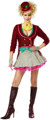 Wild N' Alice In Wonderland Eccentric Mad Hatter Costume California Costume 01269