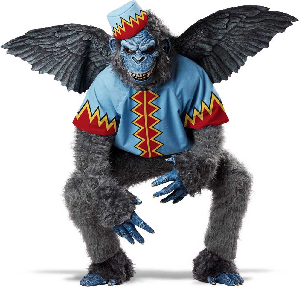 Land Of Oz Flying Winged Monkey Ape Gorilla Chimp Animal Costume California Costume 01301