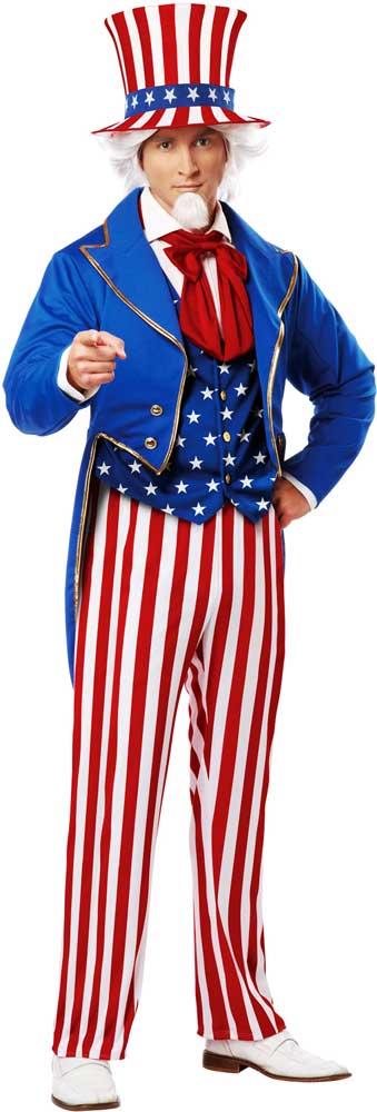 All American Uncle Sam Costume California Costume 01309