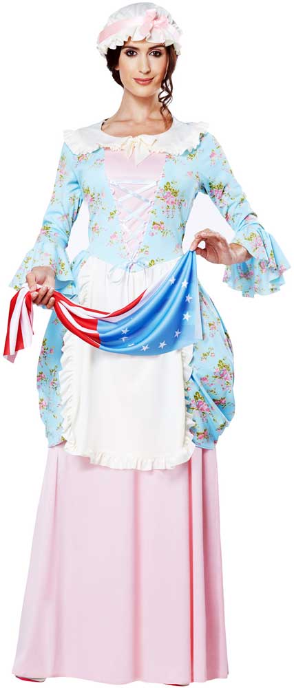 Betsy Ross Colonial Lady Dress Costume California Costume 01566