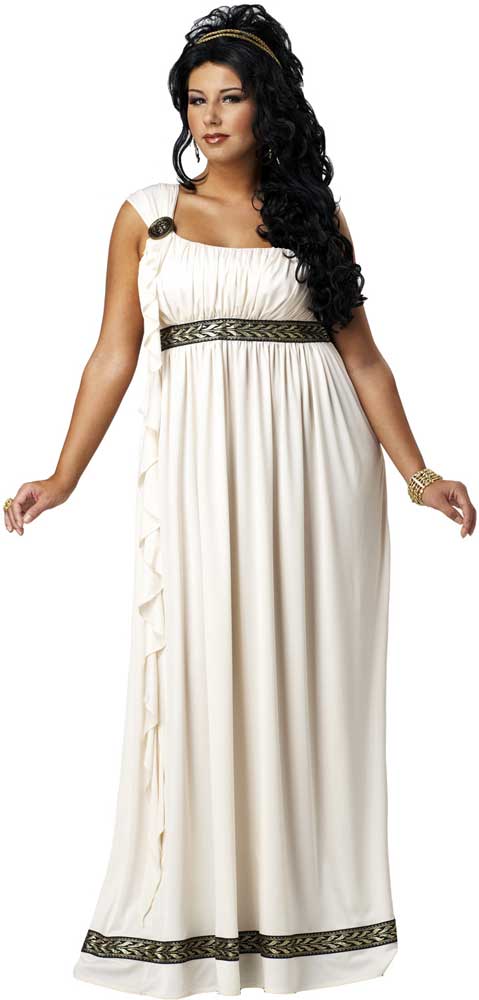 Plus Size Olympic Goddess Costume California Costume 01688