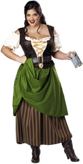 Plus Size Tavern Maiden Costume California Costume 01704