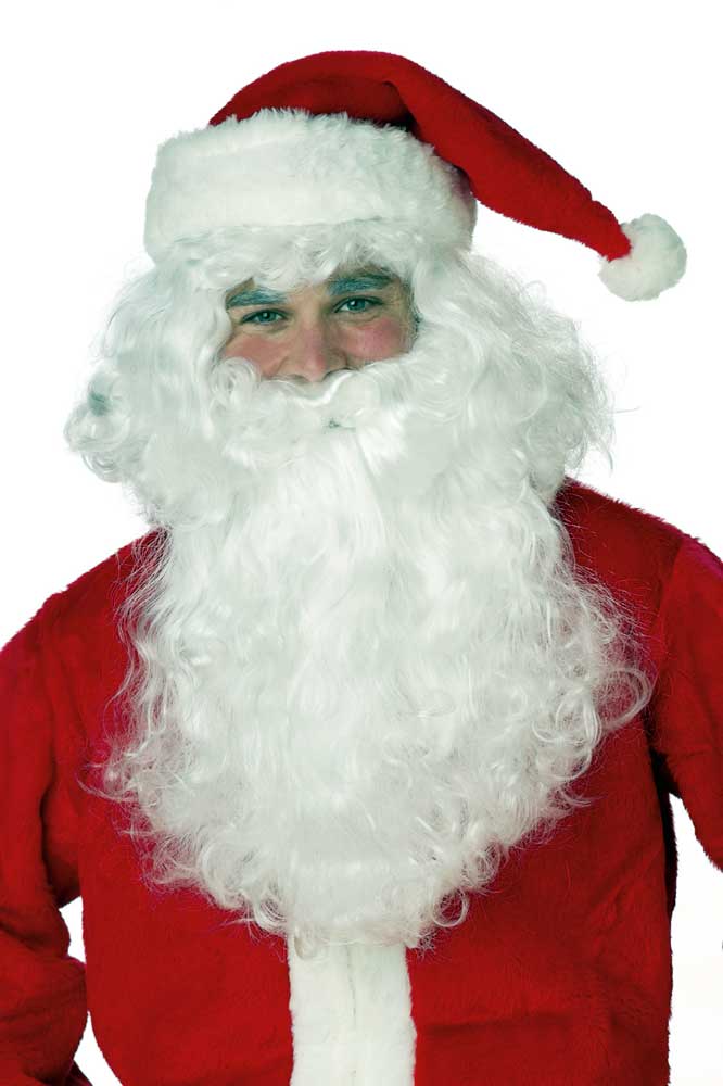 Santa Claus Beard & Wig California Costume 60089