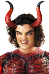 Evil Demon Devil Hellion Horns And Teeth Costume Accessory California Costume 60406