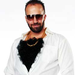 Studly Chest Hair Costume Accessory California Costume 60658