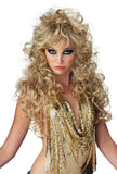 Long Curly Blonde Wig California Costume 70426