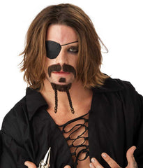 The Rogue Moustache, Goatee, Patch California Costume 70449