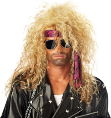 Heavy Metal Rocker Wig California Costume 70544