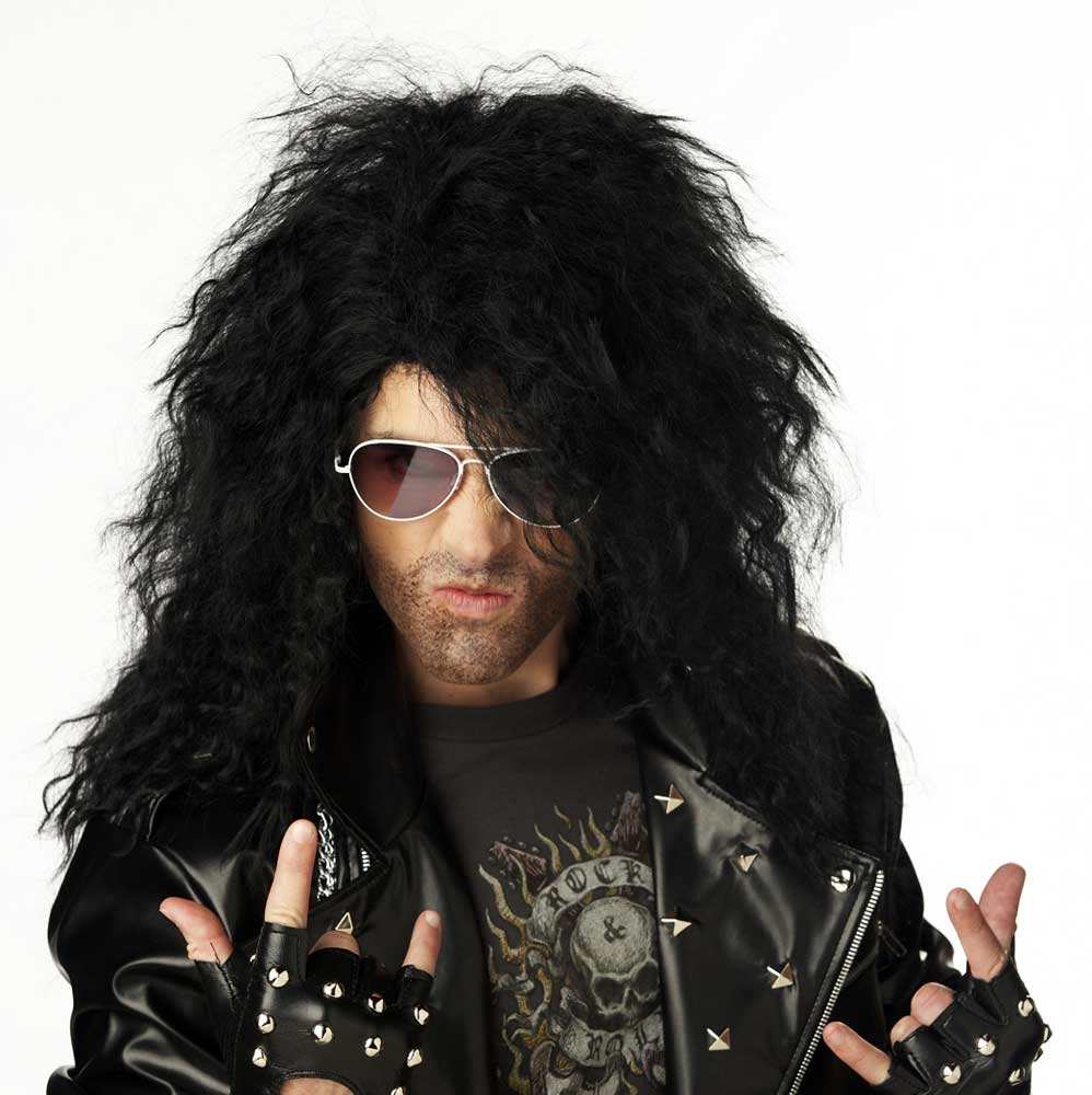 Heavy Metal Rocker Wig California Costume 70562