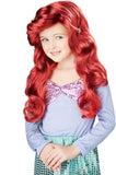 Adorable Disney's Little Mermaid Under The Sea Ariel Wig Accessory California Costume 70698