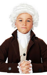 Imperial White Powdered Wig California Costume 70750