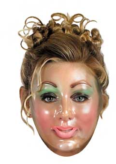 Transparent Woman Adult Mask Disguise 10468