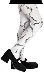 Stitched White Pantyhose Disguise 14392