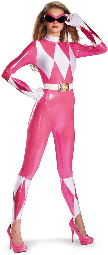 Pink Ranger Sassy Bodysuit Disguise 55626