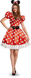 Red Minnie Classic Adult Disguise  58791