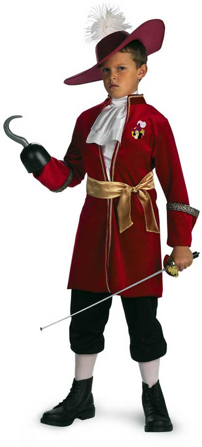 Peter Pan Captain Hook Licensed Costume Disguise 5966