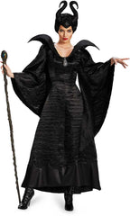 Maleficent Black Gown Deluxe Women Licensed Costume Disguise 71825