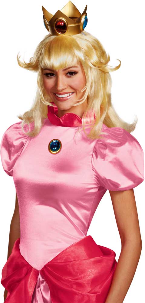 Princess Peach Adult Wig Disguise 73805