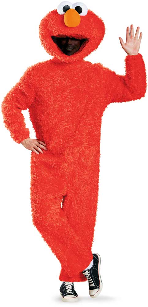 Full Plush Elmo Prestige Adult Disguise 86543