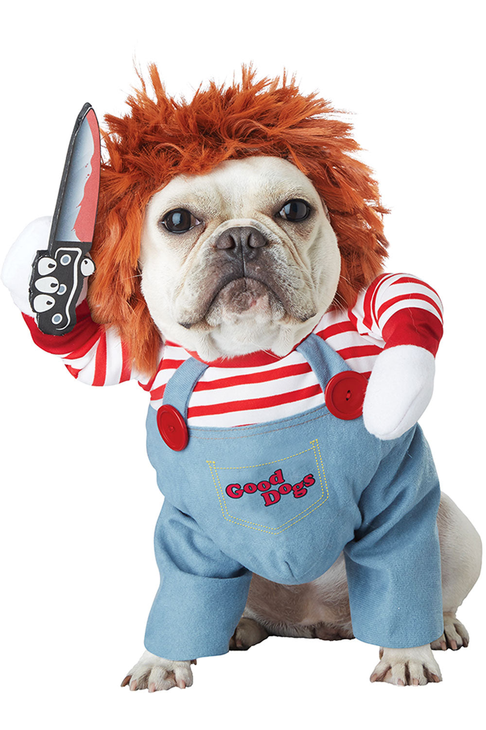 DEADLY DOLL DOG COSTUME California Costume PET20157