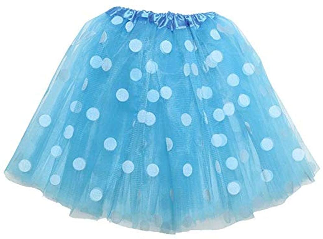 Promo Tutu - Blue Polka Dots Underwraps  25748