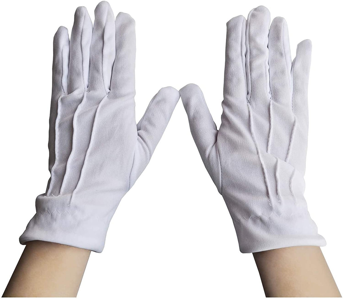 Wrist Gloves - Matte White Underwraps  29831