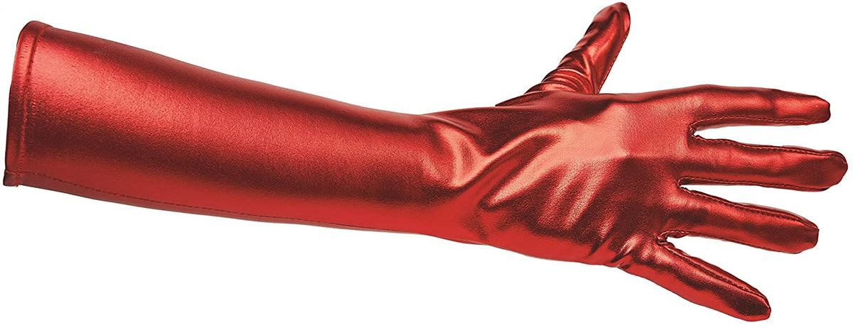 Gloves - Red Metallic Underwraps  29849