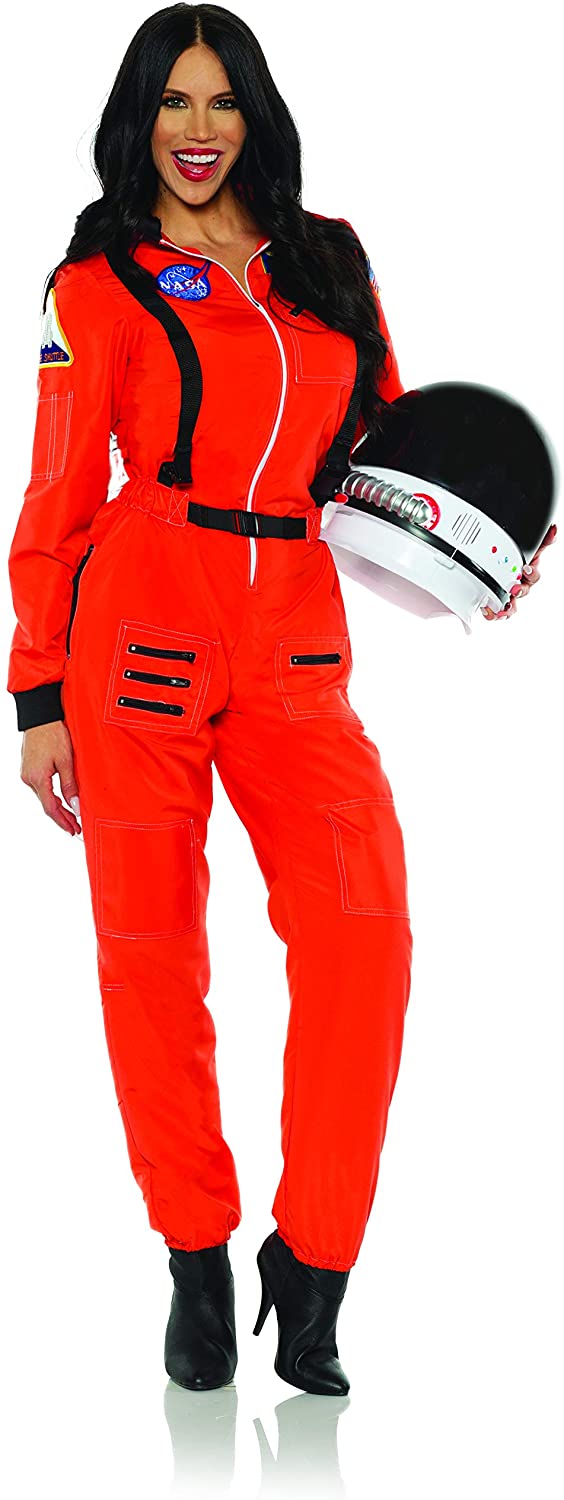 Female Astronaut - Orange Underwraps  29959