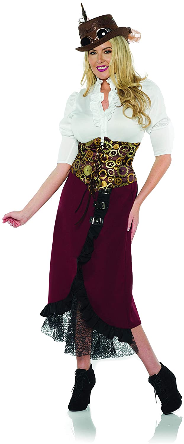 Brown Steampunk Cincher Underwraps  29994