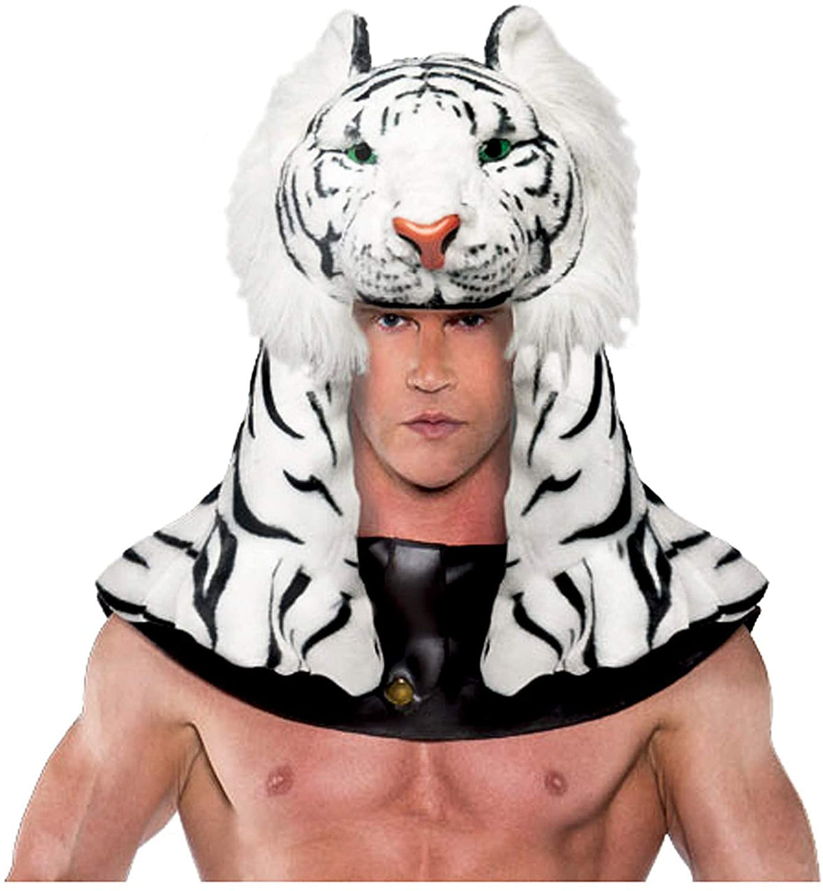 White Tiger Head Piece Underwraps  30081