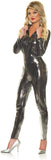 Metallic Jumpsuit-Onyx Underwraps  30150