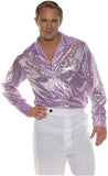 Disco Shirt-Purple Circles Underwraps  30195