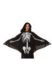 Skeleton Poncho With Hood Underwraps  30391