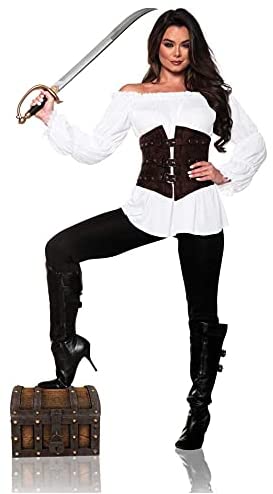 Pirate Shirt & Cincher Underwraps  30471