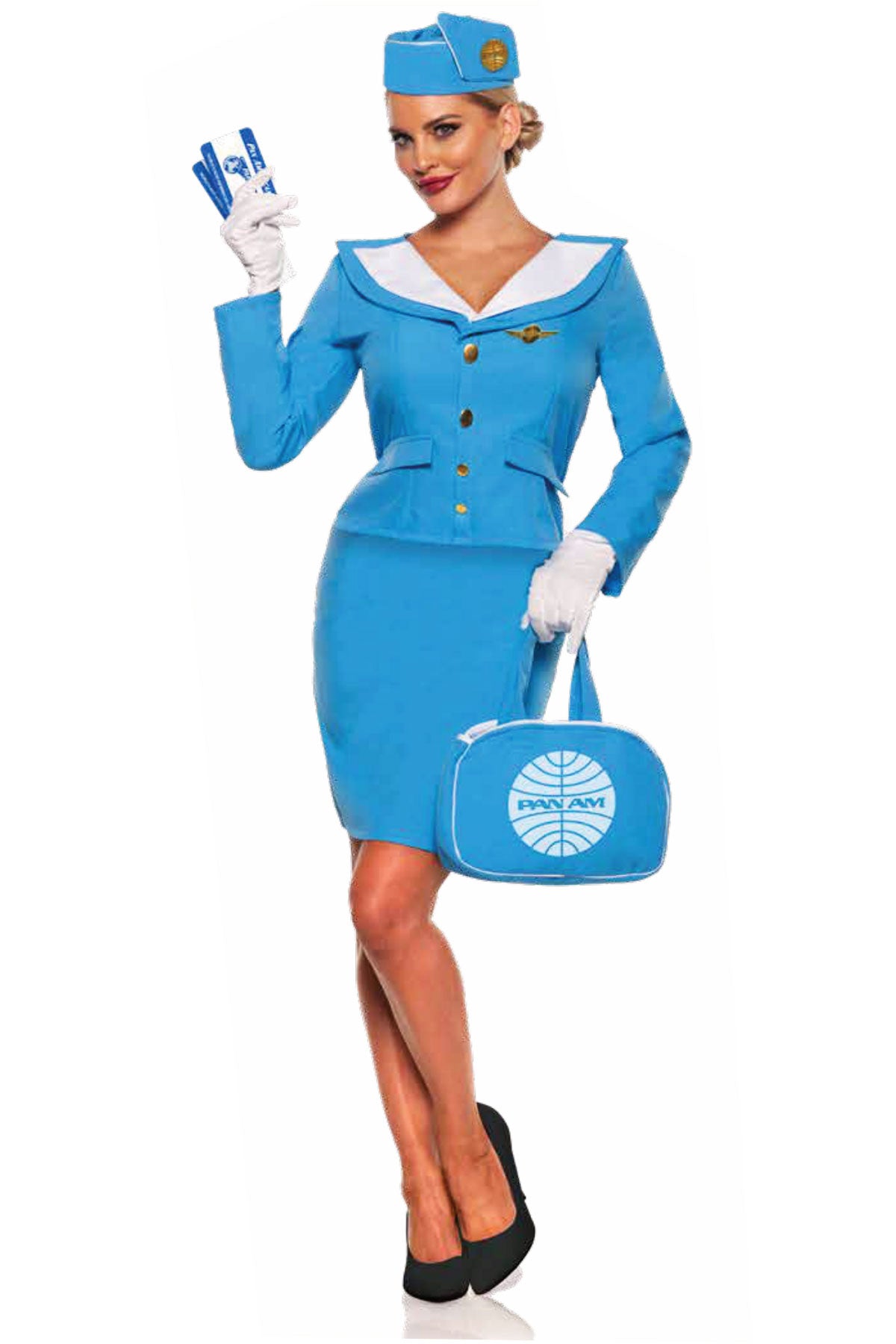 Officially Licensed Pan Am? Stewardess Underwraps  30519